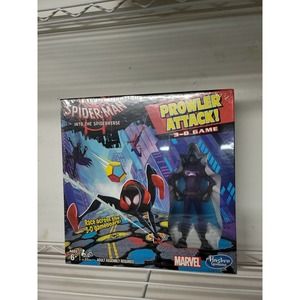 Spider-Man Into The Spiderverse 3D Board Game • Prowler Attack •Hasbro Spiderman